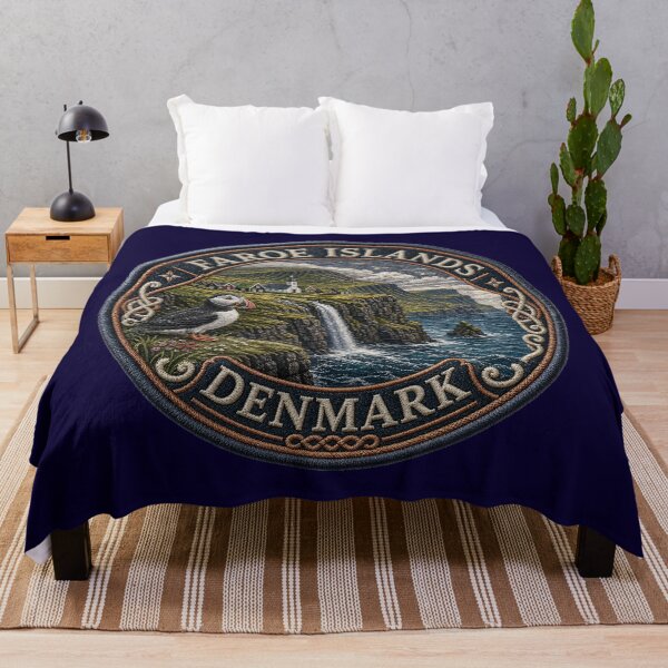 Item preview, Faroe Islands – Cliffs, Puffins & North Atlantic designed and sold by Girih.