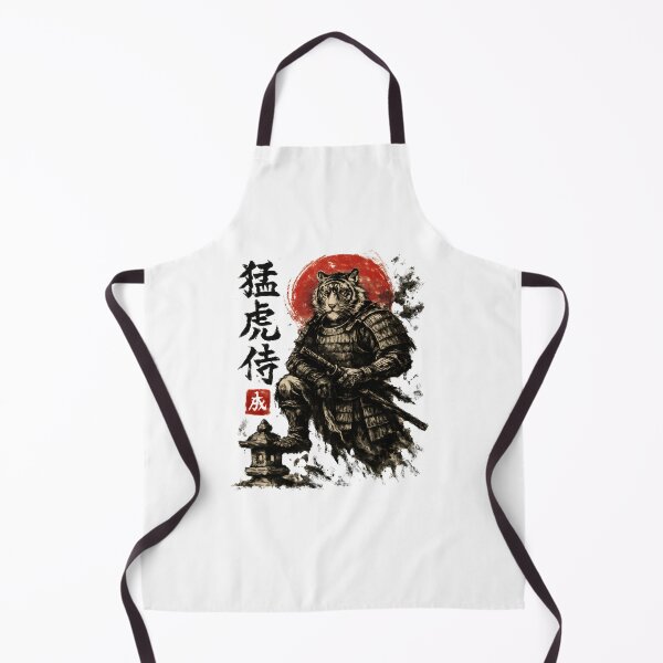 Item preview, Tiger Samurai Under Red Moon designed and sold by SiarheiYur.