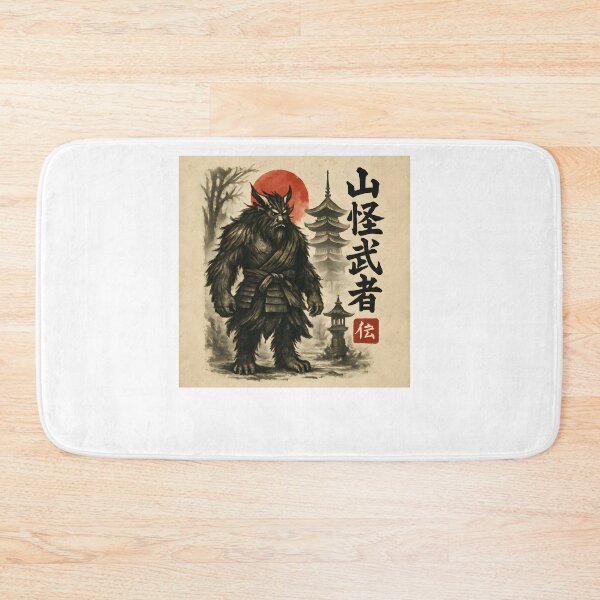Item preview, Yokai Warrior at Pagoda designed and sold by SiarheiYur.