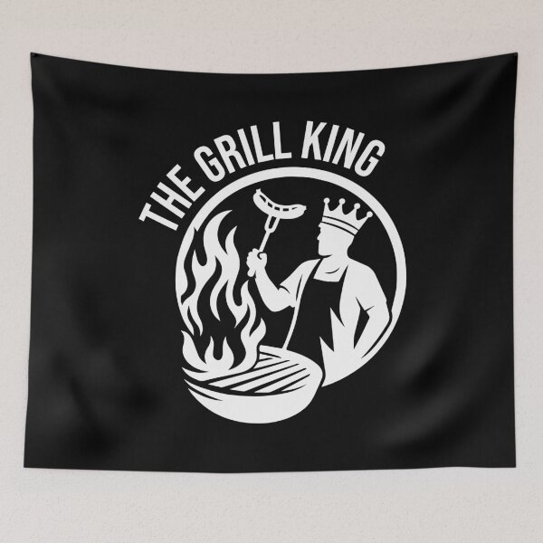Item preview, The Grill King – Crowned BBQ Grill Master designed and sold by xndrlab.