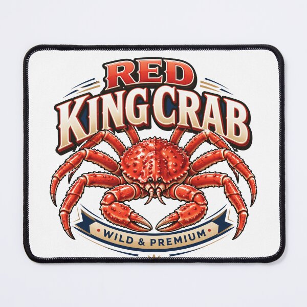 Item preview, Red King Crab – Premium Seafood Design designed and sold by Combat Skies.