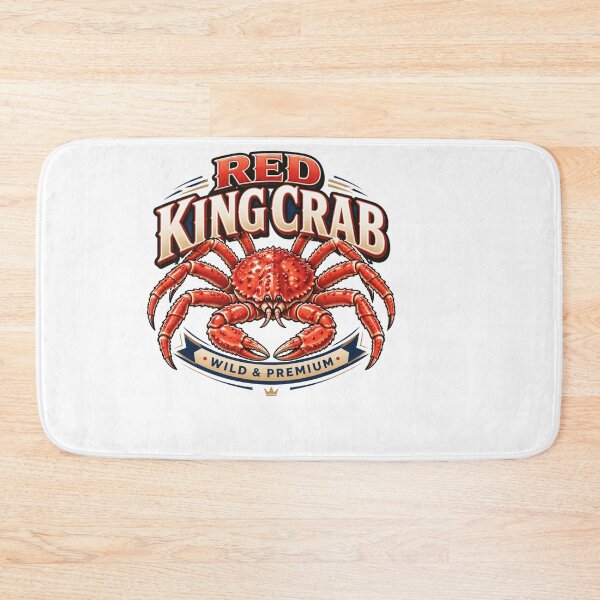 Item preview, Red King Crab – Premium Seafood Design designed and sold by Combat Skies.