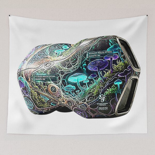 Item preview, Biomorphic Symbiosis: Modular Organo-Tech Smart Planter Graphic designed and sold by MCUL.