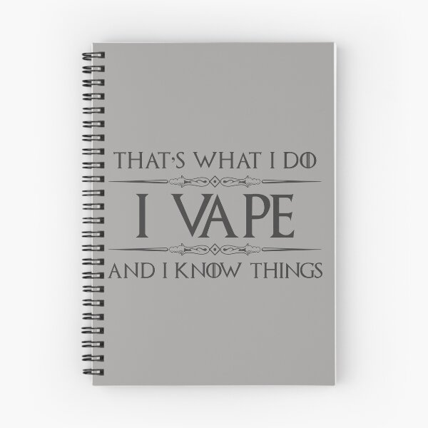 Item preview, I Vape and I Know Things - Funny Vaping Gifts for Vaper Vapor and E Cigarette Lover designed and sold by merkraht.