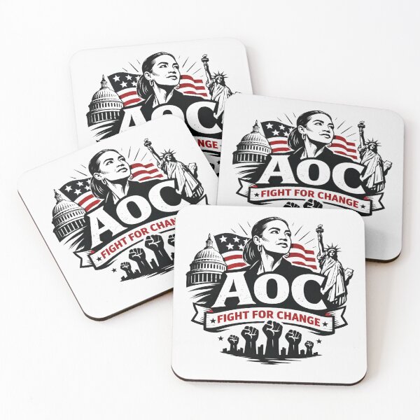 Item preview, AOC Fight For Change Alexandria Ocasio-Cortez Progressive Political designed and sold by Owcomm.