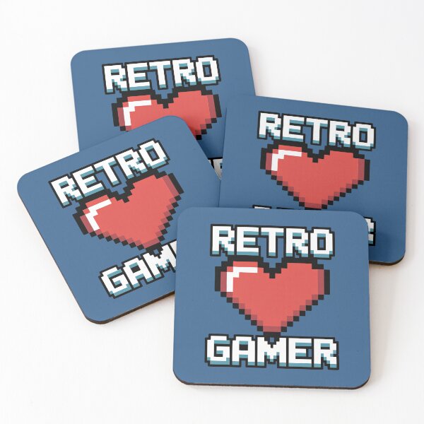 Item preview, 8-Bit Retro Gamer Pixel Heart designed and sold by Everdreeam.