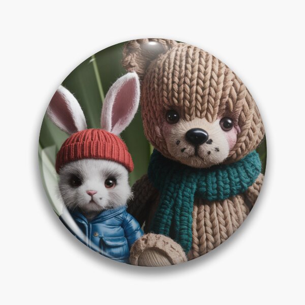 Item preview, Bunny and teddy bear. designed and sold by elegantpaterns.