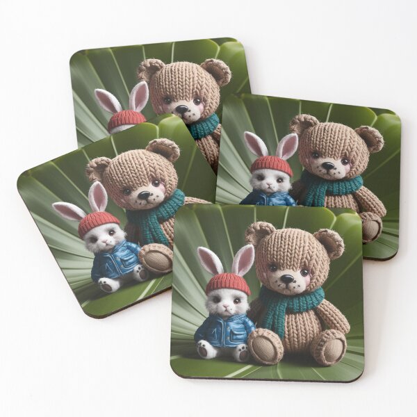 Item preview, Bunny and teddy bear. designed and sold by elegantpaterns.