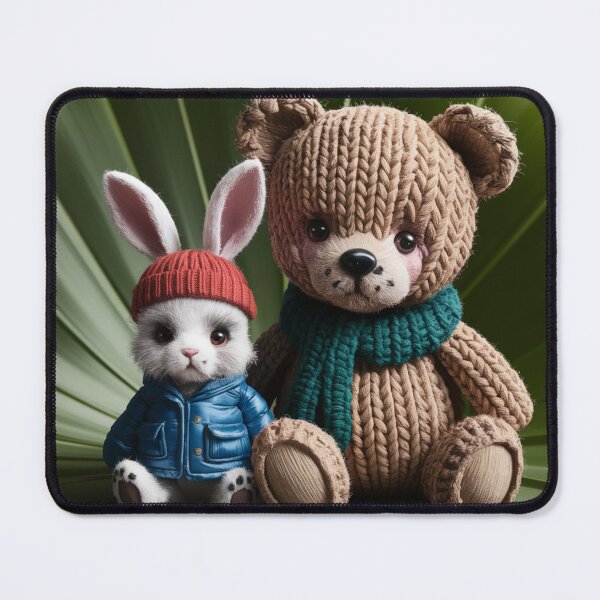 Item preview, Bunny and teddy bear. designed and sold by elegantpaterns.