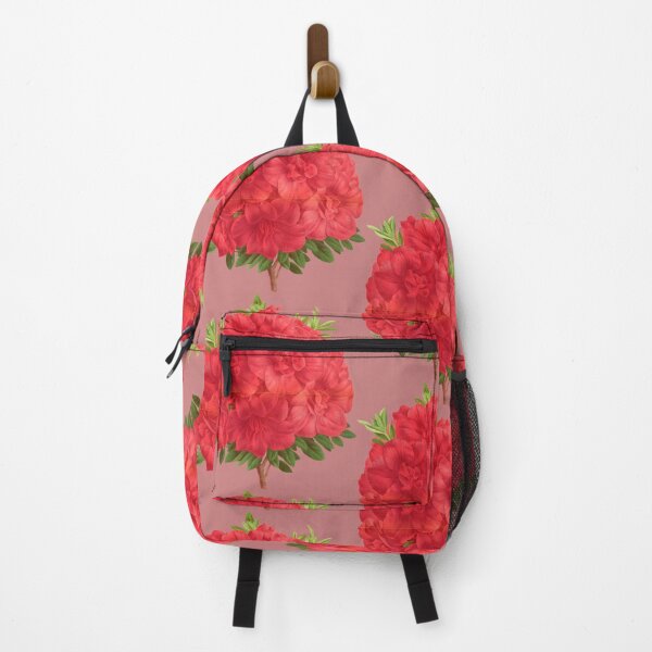 Item preview, vintage red flower designed and sold by okapia concolor.
