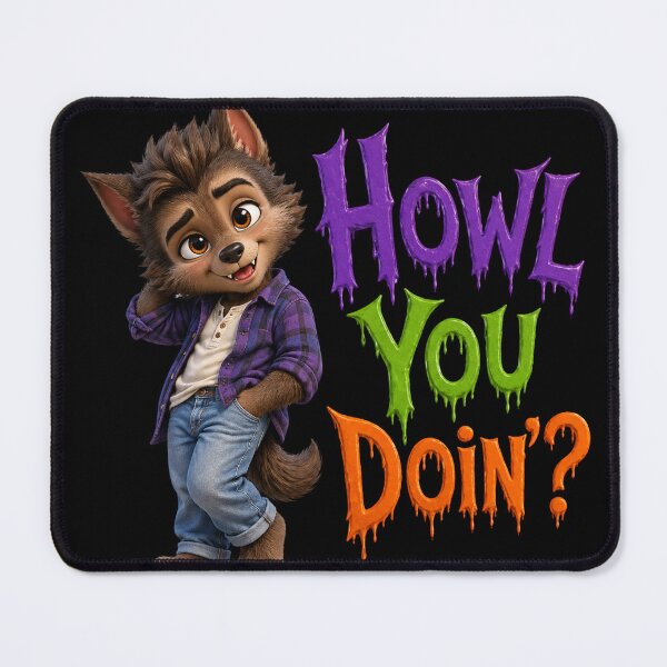 Item preview, Howl You Doin’ Cute Baby Werewolf designed and sold by Sonic Nova Studios.