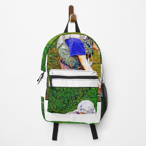 Item preview, Trout Fisherman Catches One, Digital Illustration designed and sold by AMacGPhilly.