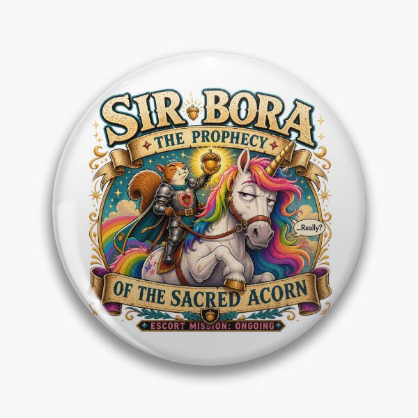 Item preview, Sir Bora - The Prophecy of the Sacred Acorn designed and sold by SecretSquirrellDesigns.