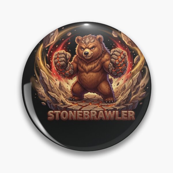Item preview, Aethermon Original Anime Creature – Stonebrawler designed and sold by Aethermon.
