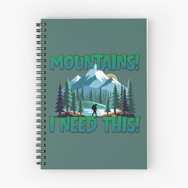 Item preview, mountains! I need this! - hiking, nature and mountain love designed and sold by CypisDesign.