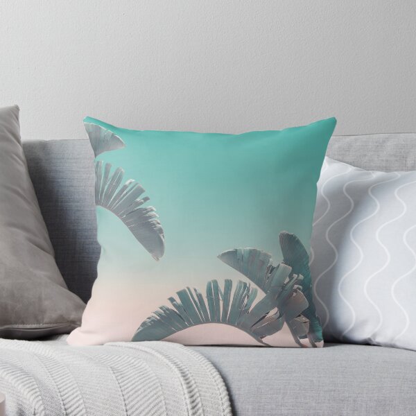 Item preview, Tropical Palm Leaves In Soft Pastel Colors designed and sold by Sunnytime.