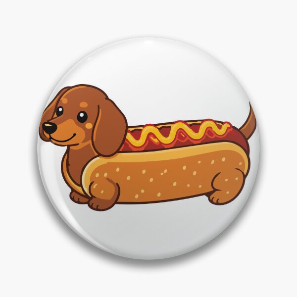 Item preview, Hot dog dachshund  designed and sold by AbstractArielle.