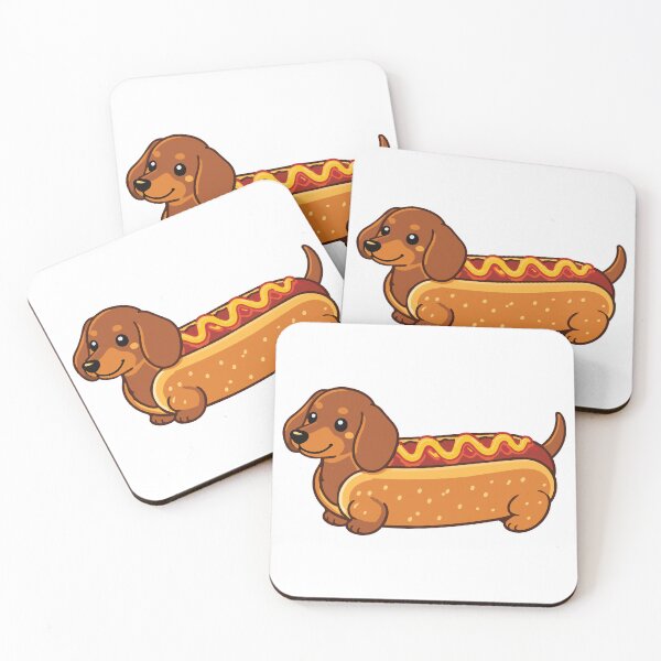 Item preview, Hot dog dachshund  designed and sold by AbstractArielle.
