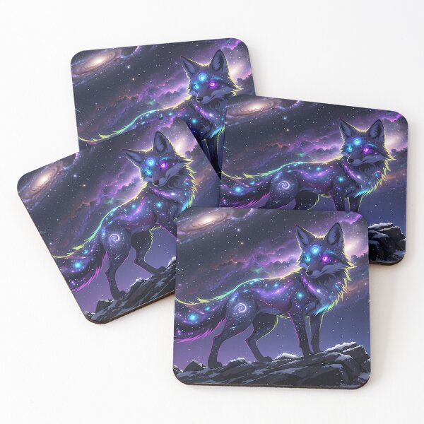 Item preview, Cosmic Galaxy Fox designed and sold by RkskArt.