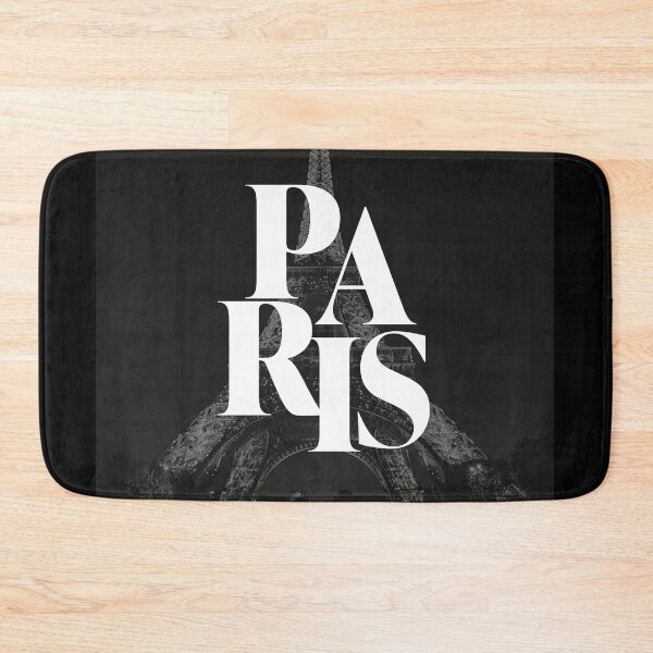 Item preview, Stylized Paris Typography with Eiffel Tower Background designed and sold by Creatby7030.