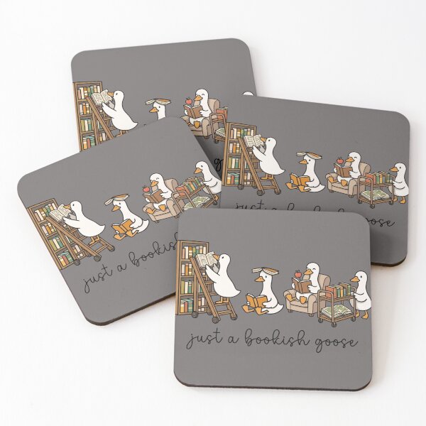 Item preview, Bookish Goose Library designed and sold by sanorastyle.
