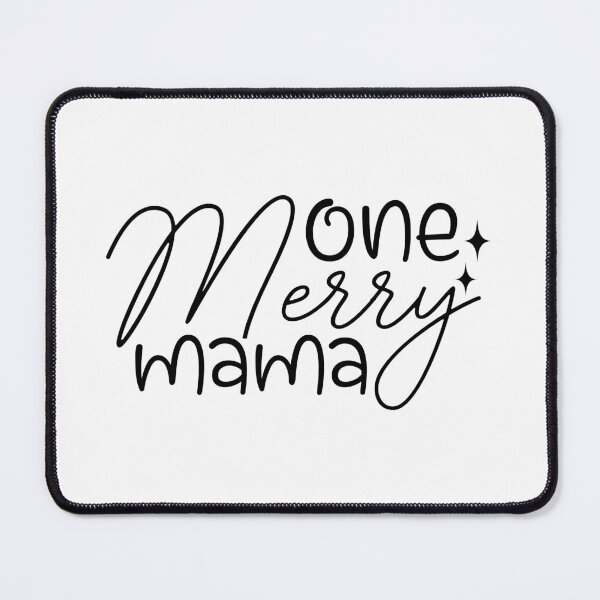 Item preview, One Merry Mama Christmas - Cute Festive Positive Motherhood Gift designed and sold by FuzionRaptor.
