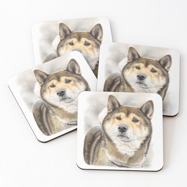 Item preview, Japanese Shiba Inu Dog designed and sold by CarlaJaneArt.