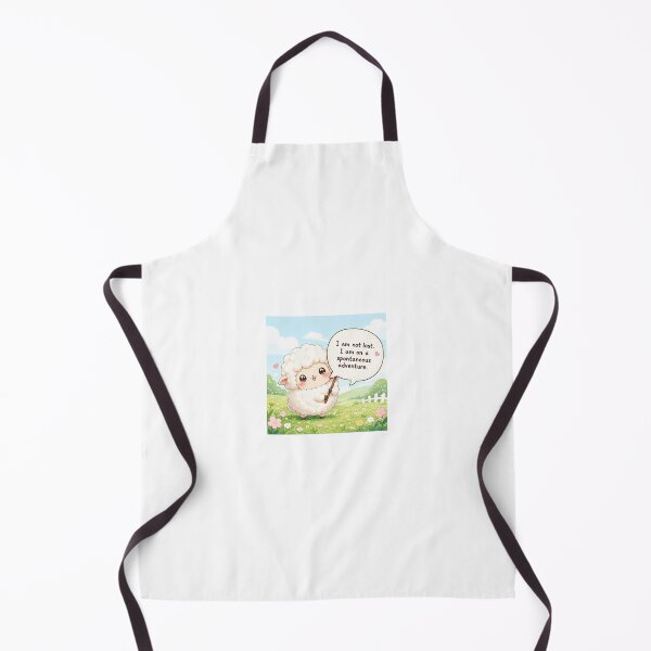 Item preview, Cute Chibi Sheep - Spontaneous Adventure Not Lost designed and sold by Sticker shop 007.