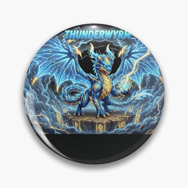 Item preview, Aethermon Original Anime Creature – Thunderwyrm designed and sold by Aethermon.