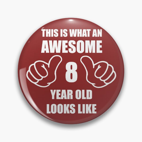 Item preview, Happy 8th Birthday - Party Gifts for Awesome 8 Year Old Boy or Girl Turning Eight Years Old designed and sold by merkraht.