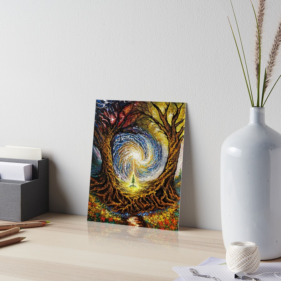 Item preview, Art Board Print designed and sold by tealmatrix.