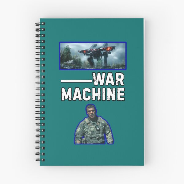 Item preview, War Machine Netflix designed and sold by WoodburyLake.