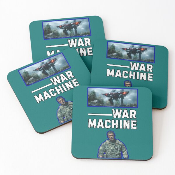 Item preview, War Machine Netflix designed and sold by WoodburyLake.