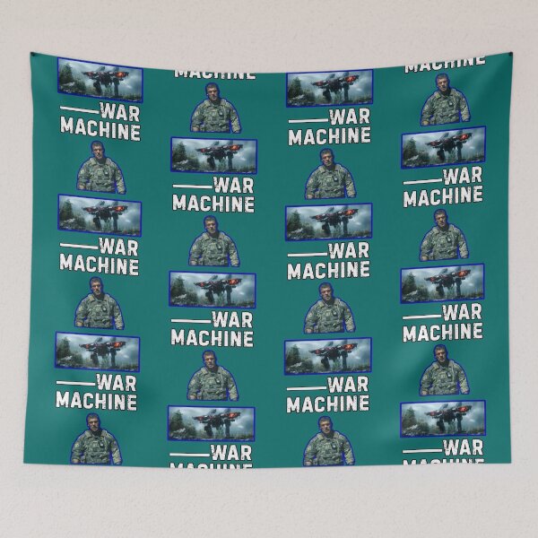 Item preview, War Machine Netflix designed and sold by WoodburyLake.