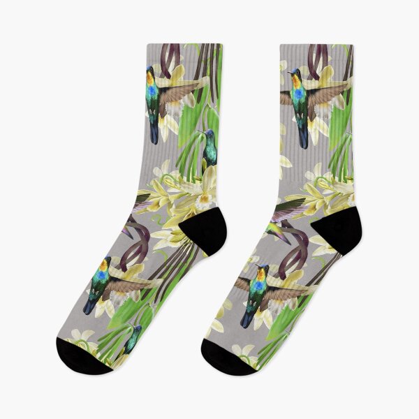 Item preview, Hummingbird and Vanilla Orchid designed and sold by Art_By_Wing.