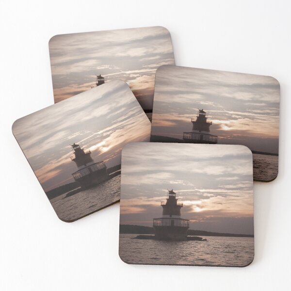 Item preview, Sunset at Plum Beach Lighthouse designed and sold by Autumn Seas Photography.
