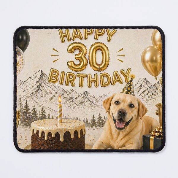 Item preview, Labrador 30th Birthday Dog Card designed and sold by GivingJoy.