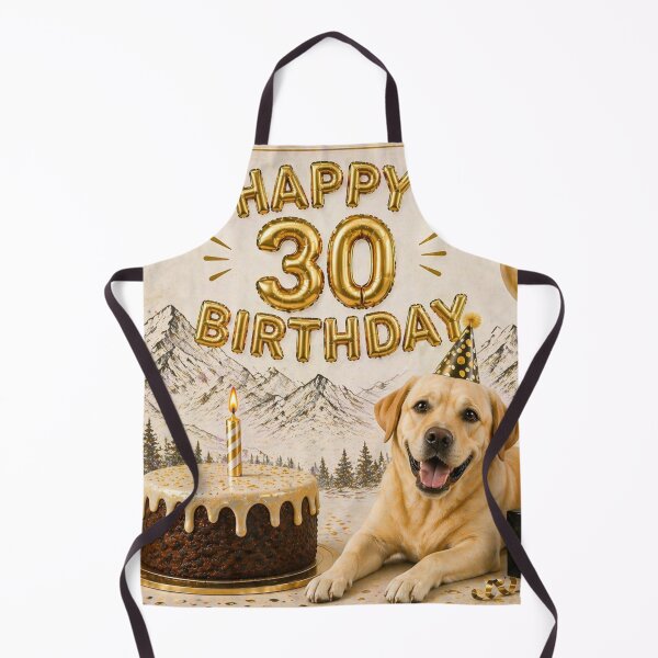 Item preview, Labrador 30th Birthday Dog Card designed and sold by GivingJoy.