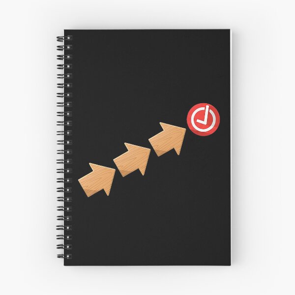 Item preview, Wooden Growth Arrows Leading to a Checkmark designed and sold by Creatby7030.