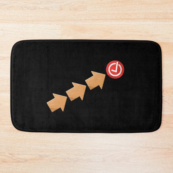 Item preview, Wooden Growth Arrows Leading to a Checkmark designed and sold by Creatby7030.