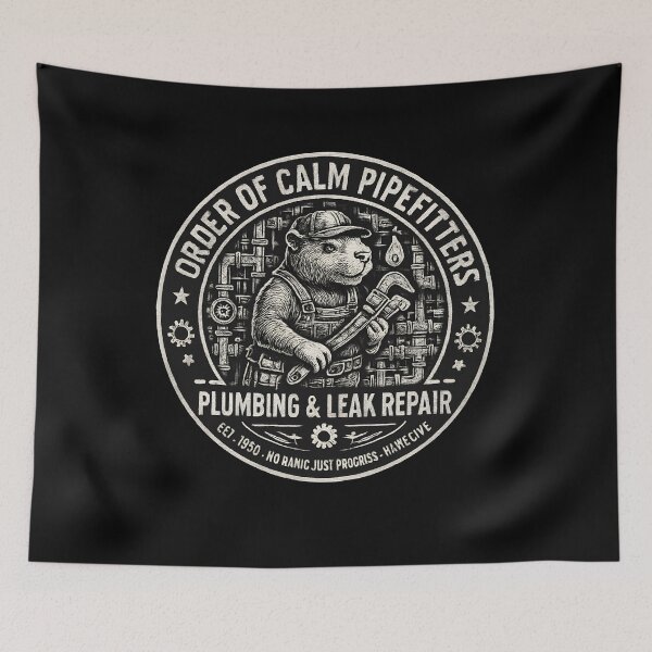 Item preview, Order of Calm Pipefitters designed and sold by SiarheiYur.