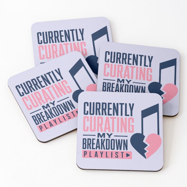 Item preview, Curating My Breakdown Playlist designed and sold by fadilow.