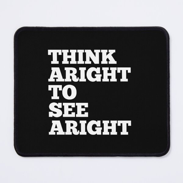 Item preview, Think Aright to see Aright - vision mindset designed and sold by Obiechefu.