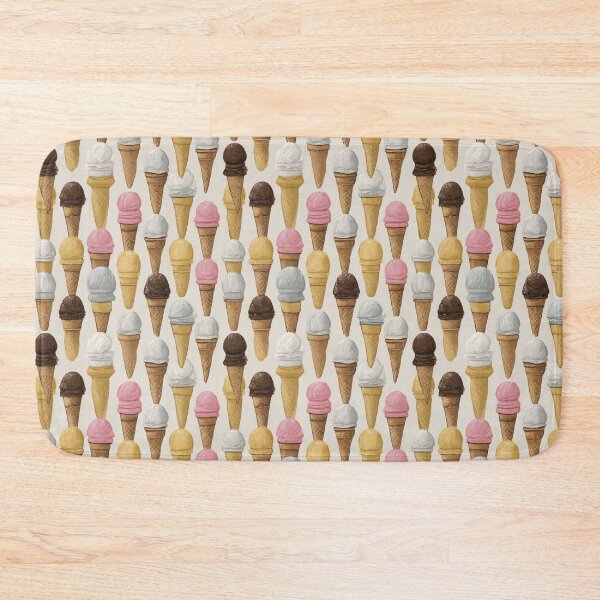 Item preview, Vintage Ice Cream Cone Dessert Pattern designed and sold by NicolasGlowArt.