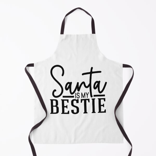 Item preview, Santa Is My Bestie Christmas - Cute Trendy Positive Holiday Spirit Gift designed and sold by FuzionRaptor.