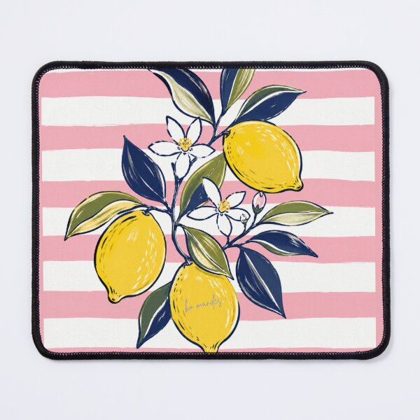 Item preview, Striped Citrus Dream illustration designed and sold by FilMate.
