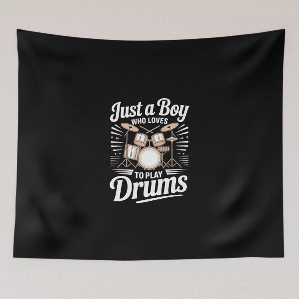 Item preview, Just a Boy Who Loves Drums designed and sold by jkrphoto.