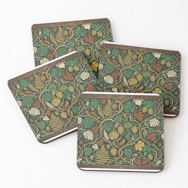 Item preview, Enchanted Woodland Tapestry: Vintage Octagonal Botanical designed and sold by MCUL.