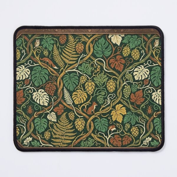 Item preview, Enchanted Woodland Tapestry: Vintage Octagonal Botanical designed and sold by MCUL.