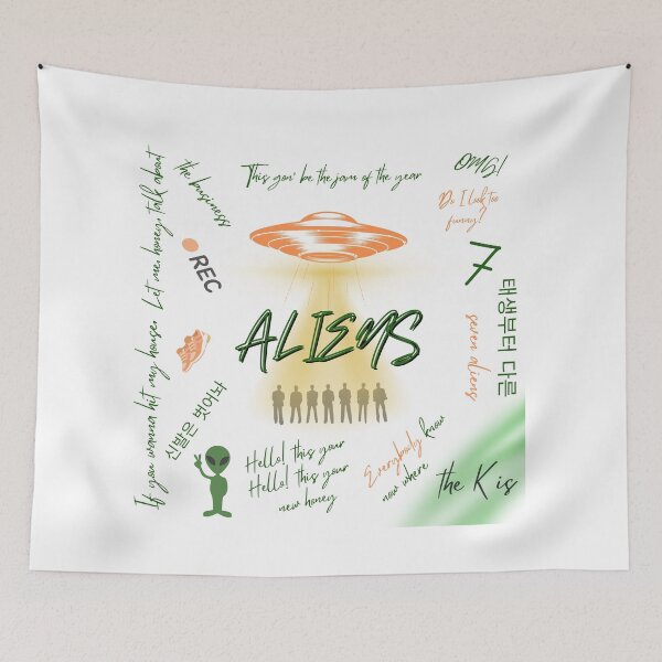 Item preview, Aliens by BTS designed and sold by MiraOliv.